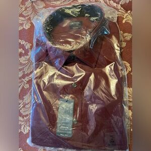 NWT Arrow Men’s Port Dress Shirt